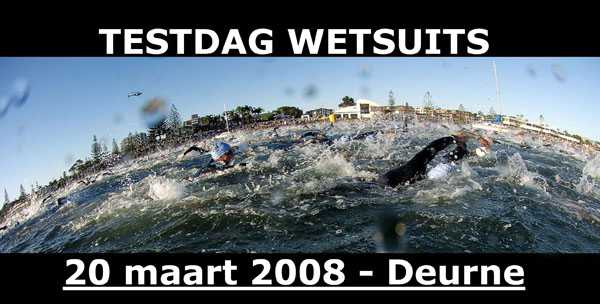 Testdag wetsuits in Deurne (20/03/08)