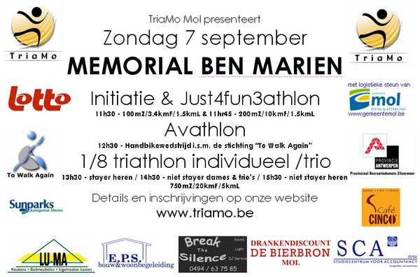 Memorial Ben MariÃ«n – Mol (07/09/08)