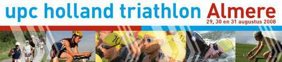 Uitslag Belgen in de UPC triathlon Almere