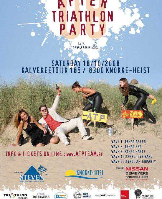 After triathlon party