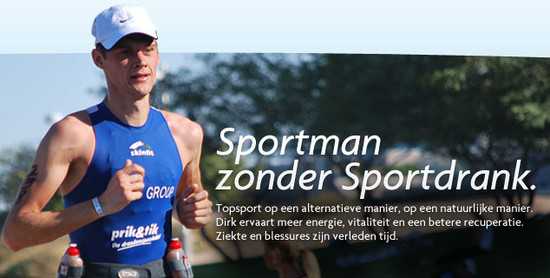 Dirk Baelus doet het op rijst, zeewier en Japanse thee