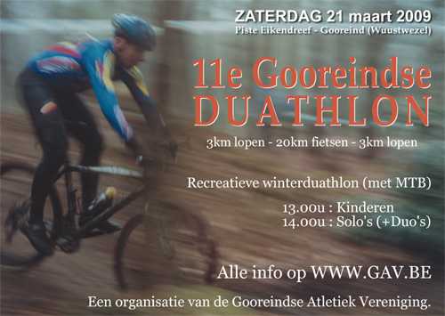 GAV winterduathlon (21/03/2009)