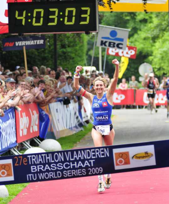 Sofie Goos pakt zege in Brasschaat