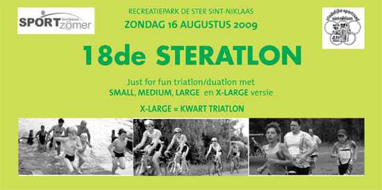 18e steratlon te Sint Niklaas (16/08/2009)
