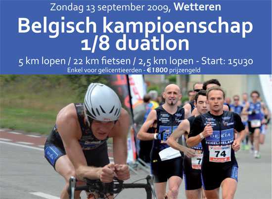 Voorbeschouwing BK sprintduatlon te Wetteren