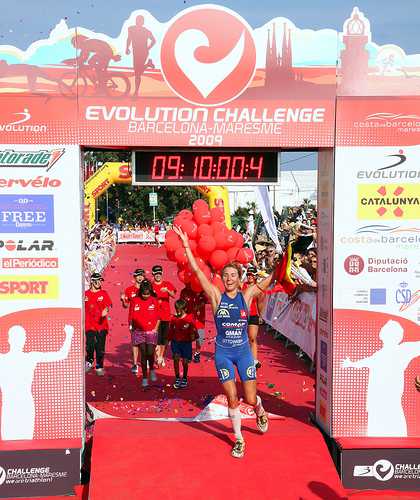 Imposante Sofie Goos in Challenge Barcelona