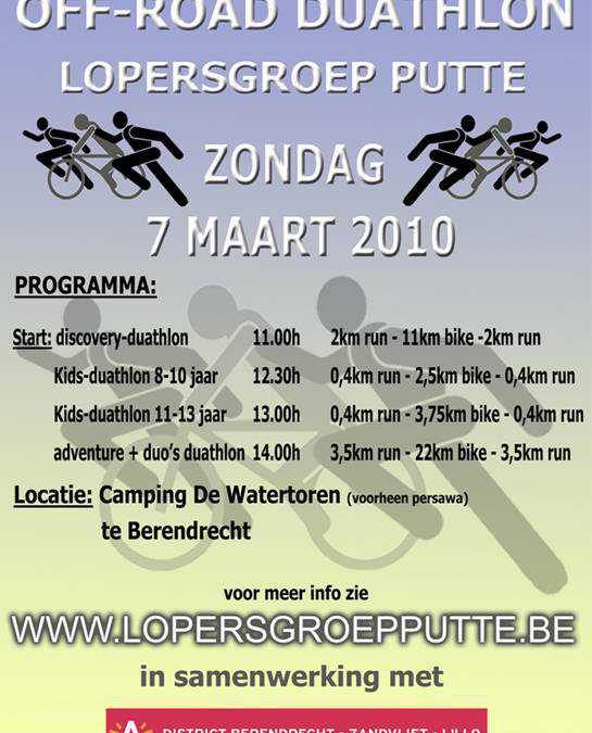 Offroad duathlon Putte (07-03-2010)