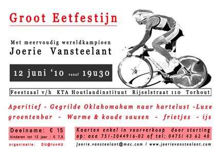 Eetfestijn Joerie Vansteelant.