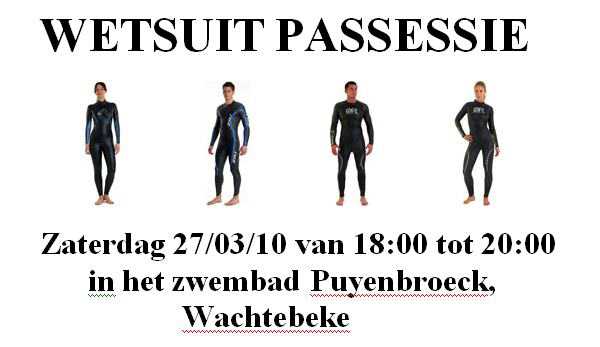 Pasdag wetsuits Wachtebeke (27/03/2010)