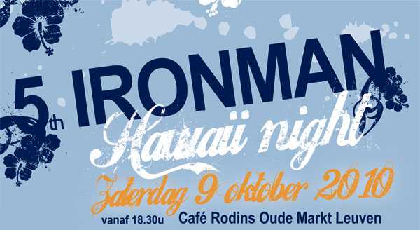 Volg de Ironman Hawaii live in Leuven