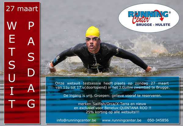 Pasdag wetsuits in Brugge (27/03/2011)