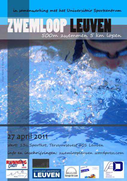 Zwemloop Leuven (27/4/2011)