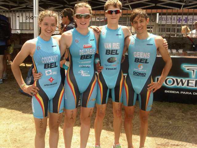 Belgische juniorenploeg behaalt brons on EK teams!