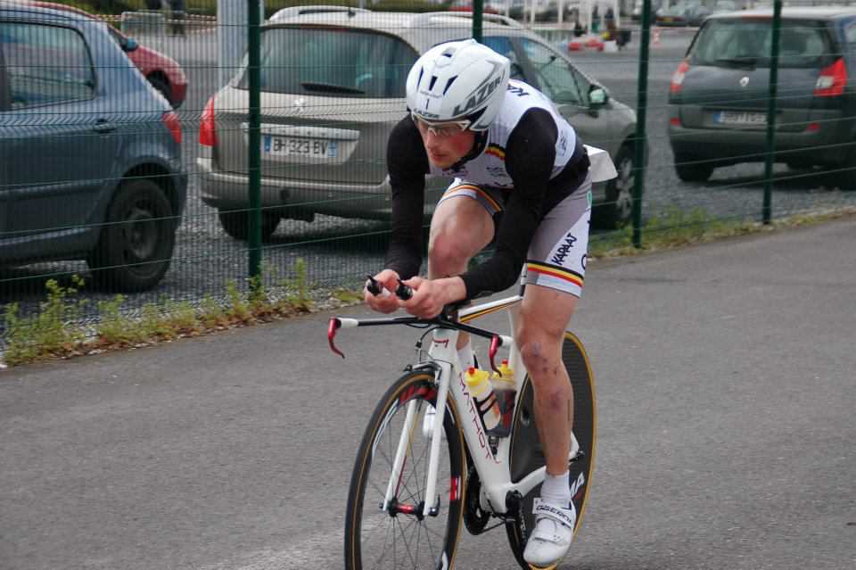 Wim De Cort zonder zorgen in Douai
