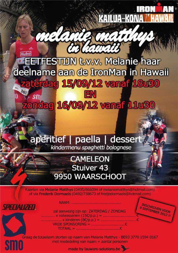 Matthijs Melanie hawaiifestijn