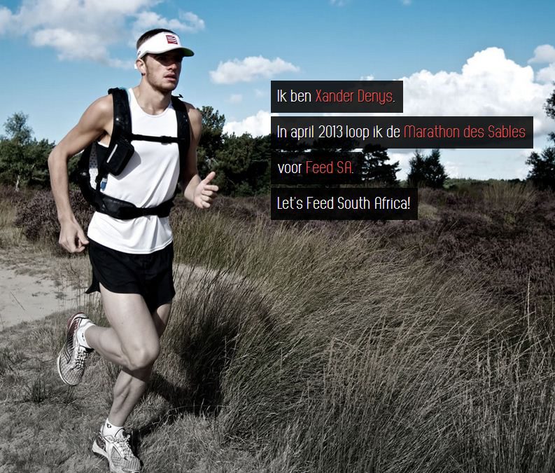 Marathon Des Sables voor het goede doel