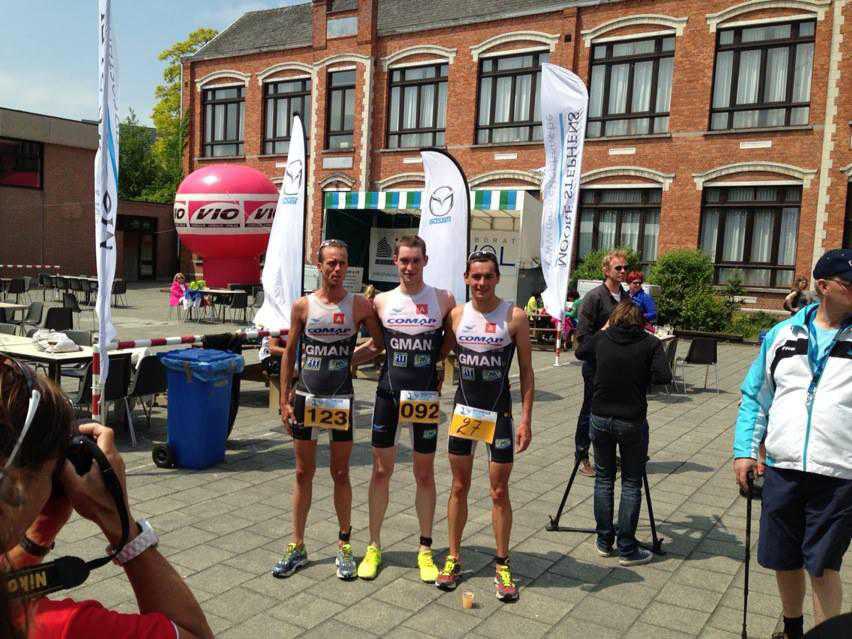 Sven Strijk gaat Atriac podium vooraf in Hamme