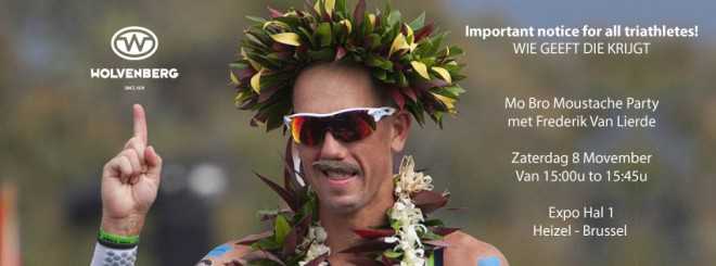 Mo Bro Moustache Party op Triathlon World