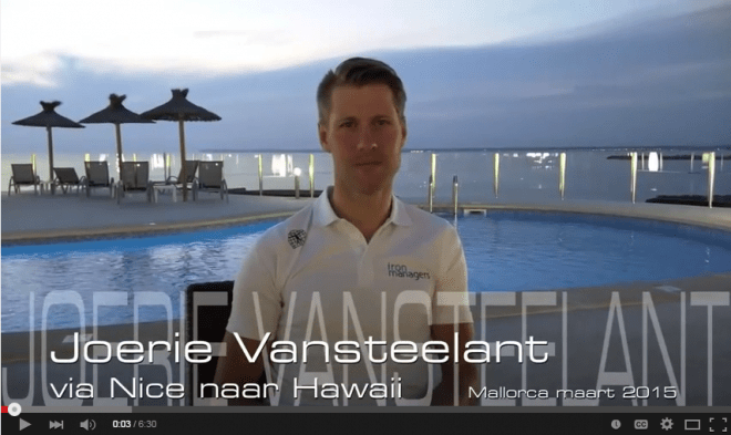Topsporter Joerie Vansteelant: “Via Nice en Maastricht naar Hawaii”