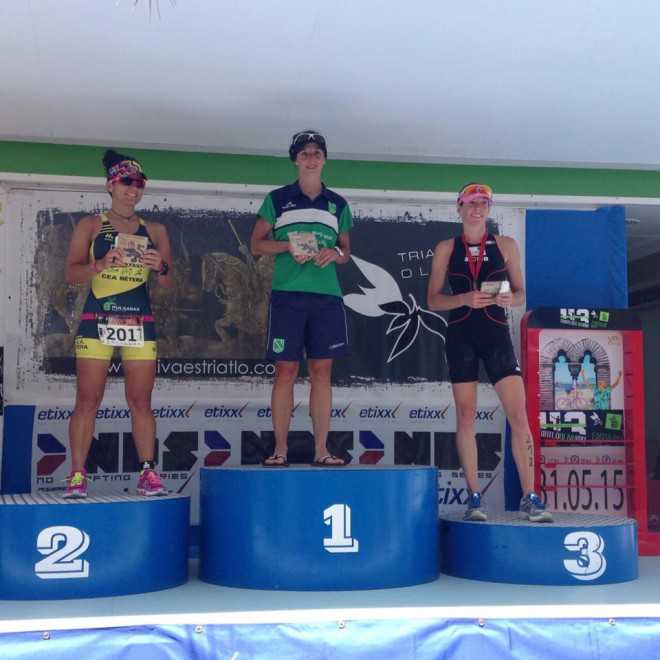 Inge Van den Broeck podium