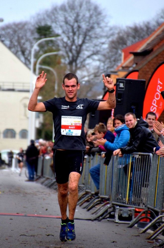 Bart Borghs wint voor de 3de keer de halve marathon (foto: Bart Van Thielen)