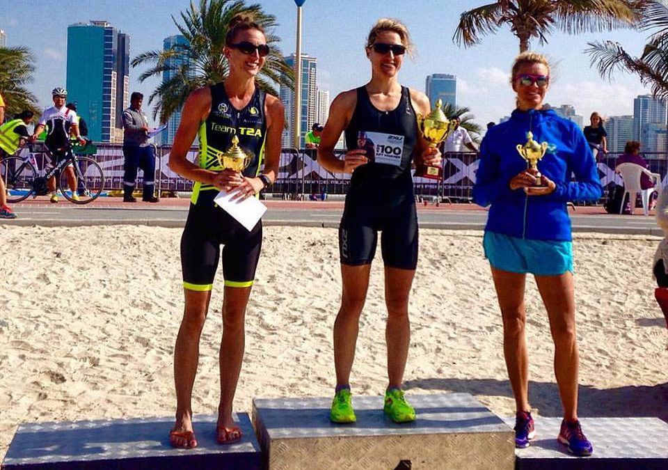 Eerste Belgische triatlonzege in Dubai