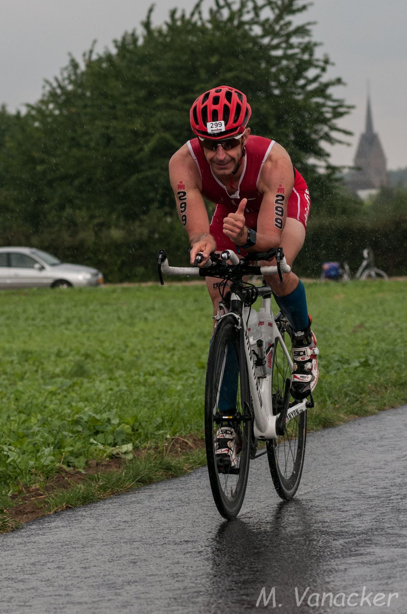 Patrick Indestege fiets Maastricht Mario