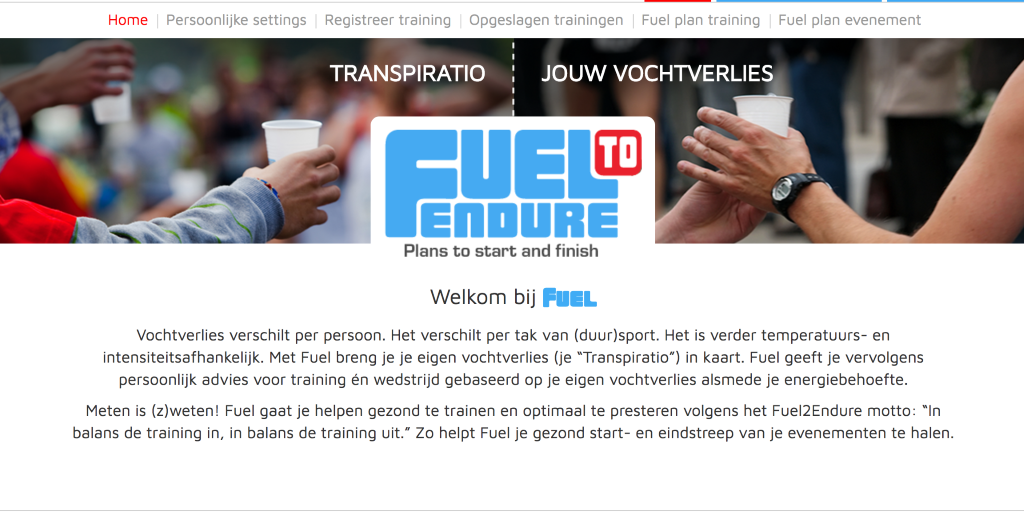 fuel2endure.com home