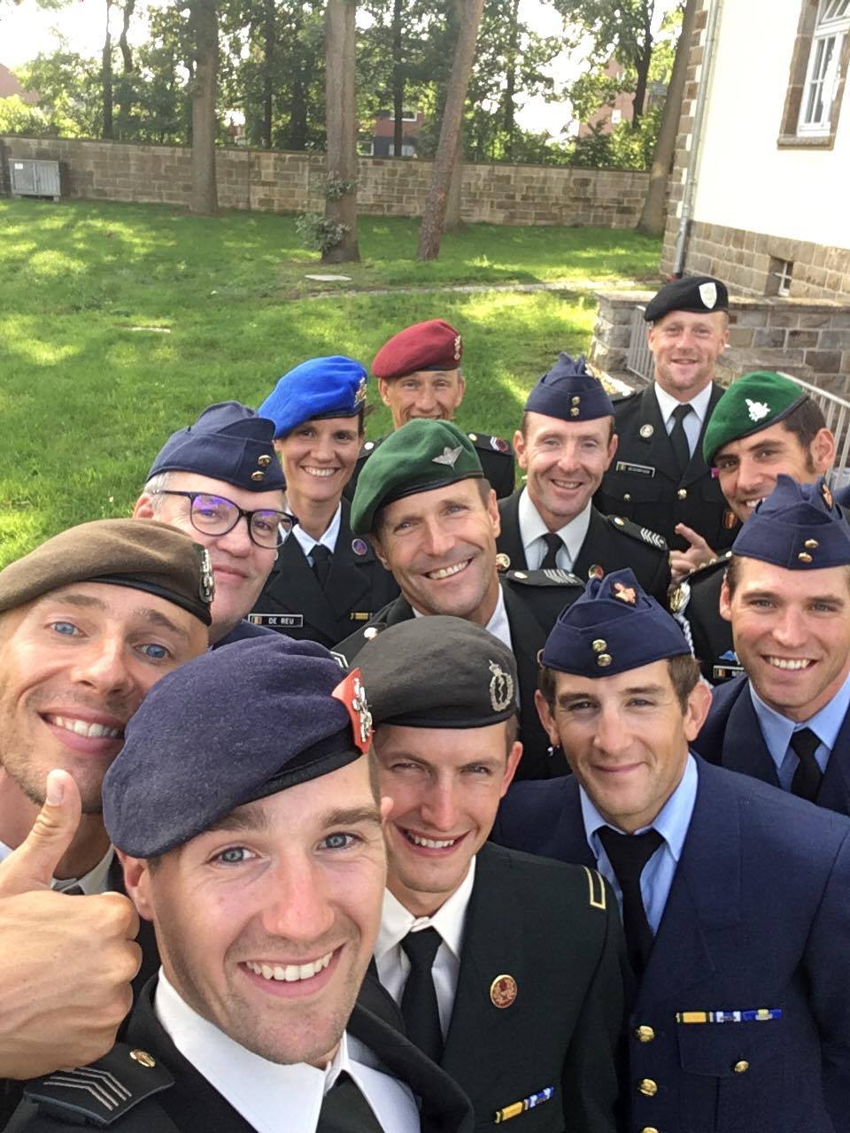 Belgian Military team dress 2017