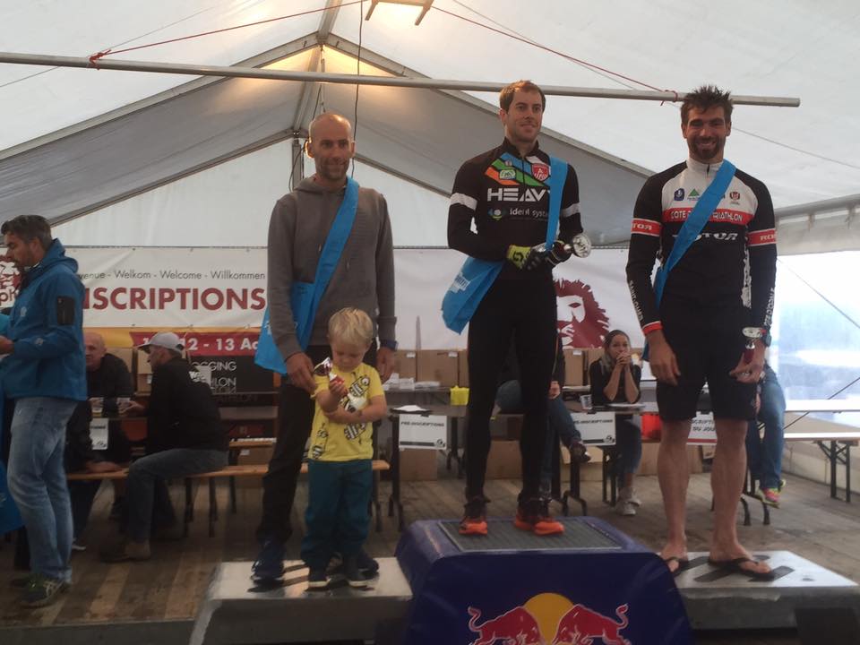 Yeray Luxem podium La Gileppe