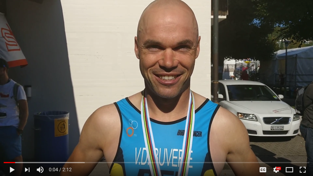 Wereldkampioen Van den Buverie “Het was plezant afzien”