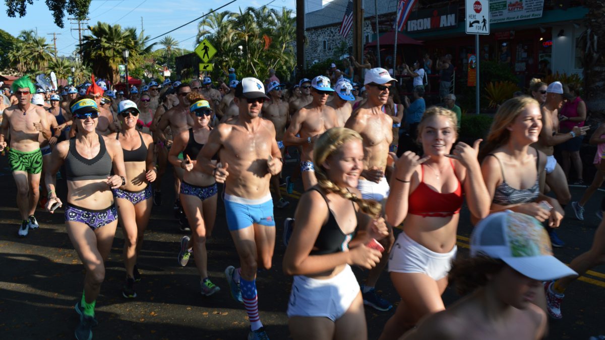 Clean & Good Fun in Hawaii: de underpants run in beeld
