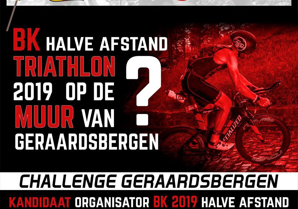 Titelstrijd halve triatlon volgend jaar op De Muur?