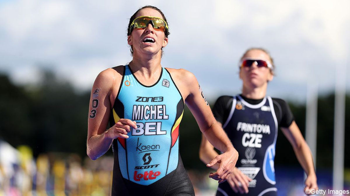 Claire Michel 5de op EK in Glasgow