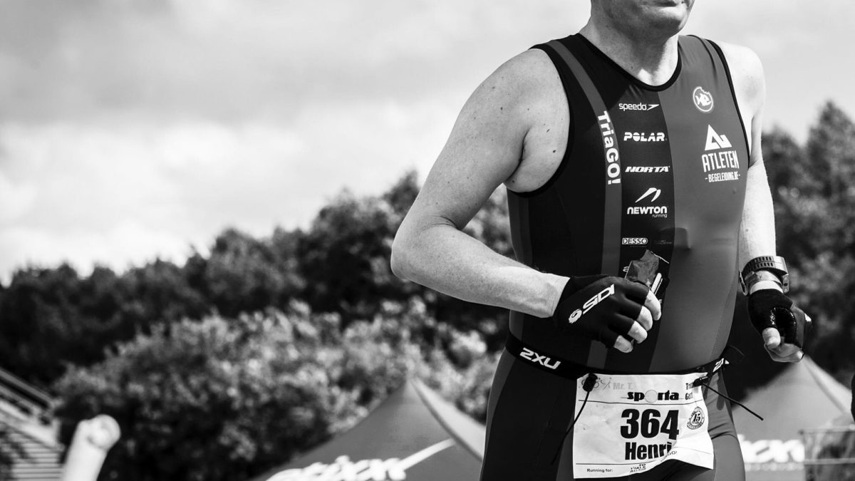 Tria-GO triatleet Henri verliest dan toch de strijd