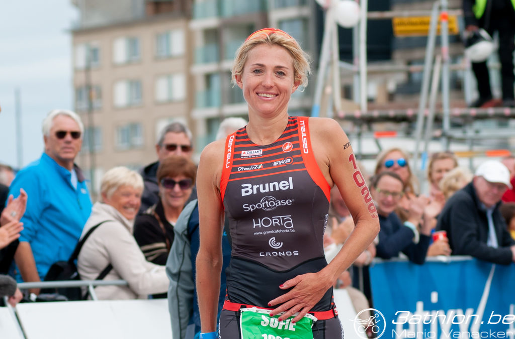 De halve triatlon van Knokke-Heist in the picture