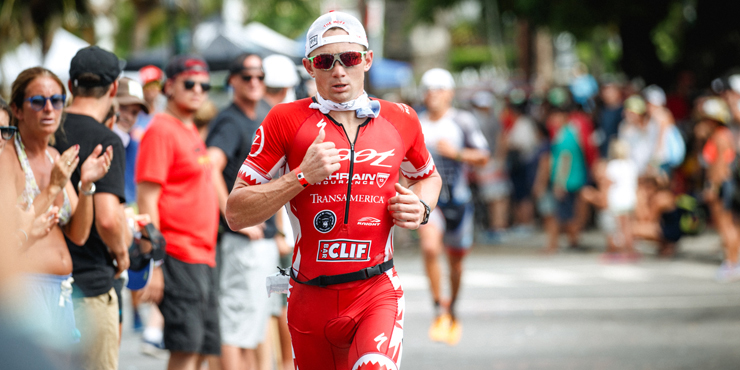 De pro’s in Kona, helaas zonder Ben Hoffman