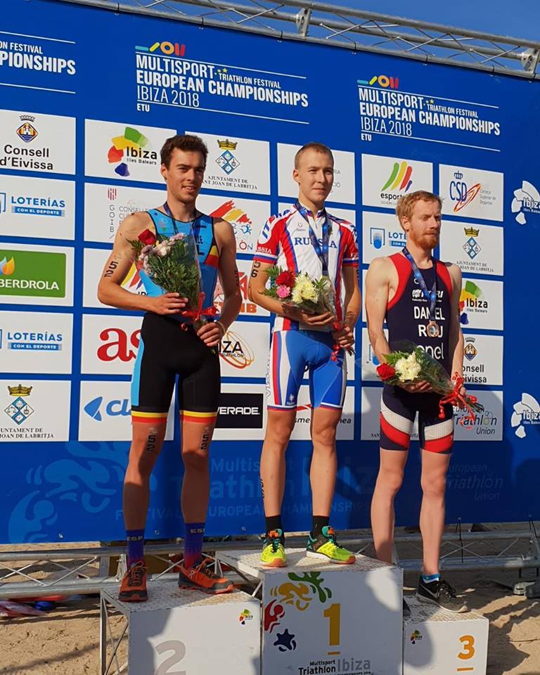 Zilver voor Lucas Van Deynze op EK cross duatlon
