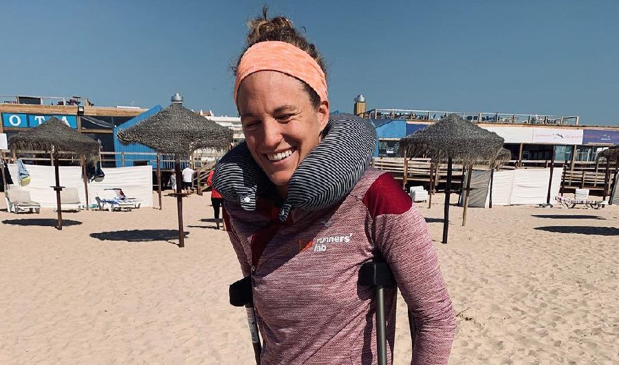 Valerie Barthelemy al weer aan het zwemmen: “De pijn valt best mee…”