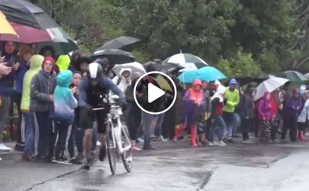 Weggeblazen door de wind in Ironman Cork, maar supporters blijven gaan…