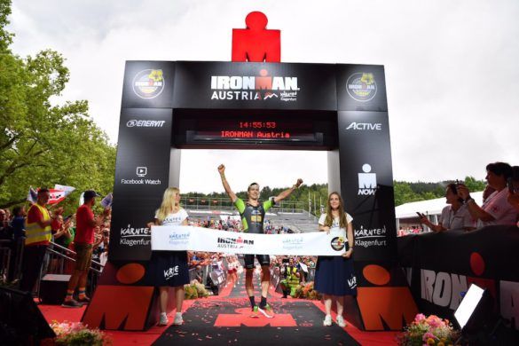 Stenn Goetstouwers werd knap tweede in Ironman Klagenfurt in 2019 (foto: Ironman)