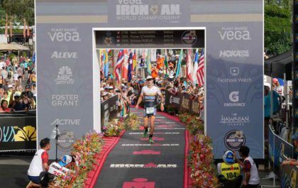 Het WK Ironman in Hawaii in oktober 2019 in Kona (foto: 3athlon.be/Peter Croes)