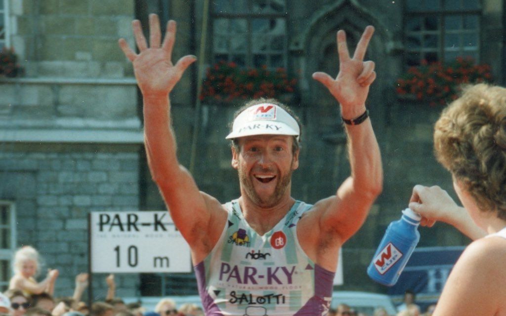 Hoe een triatleet Keizer werd: 25 jaar geleden pakte Karel Blondeel 8ste titel