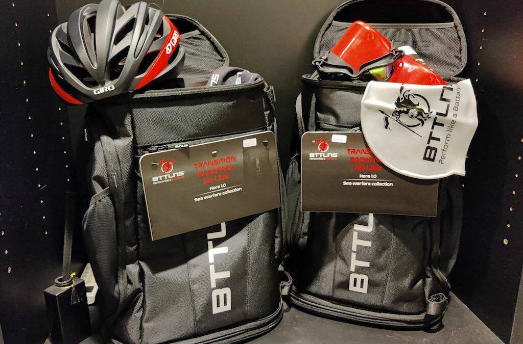 Nooit meer twijfelen of je al je triatlon spullen meehebt… BTTLNS Hera transition bag getest