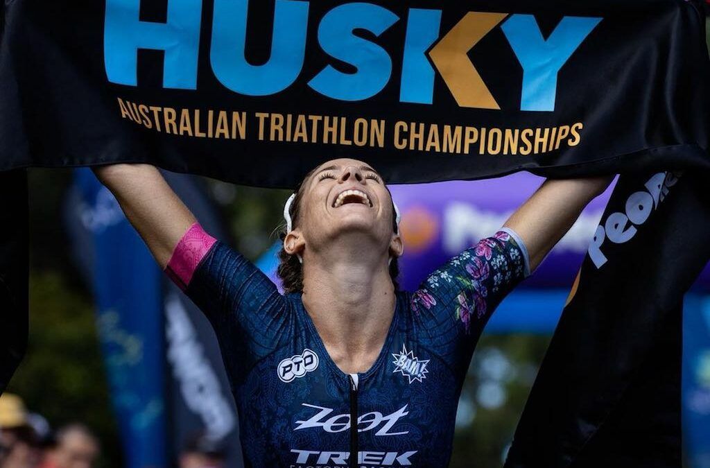 Wel triatlon in Australië: spannende strijd in Australisch kampioenschap halve triatlon