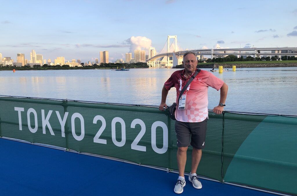 Onze extra man op de olympische triatlons: Dirk Bogaert voor de 3de keer Technical Official