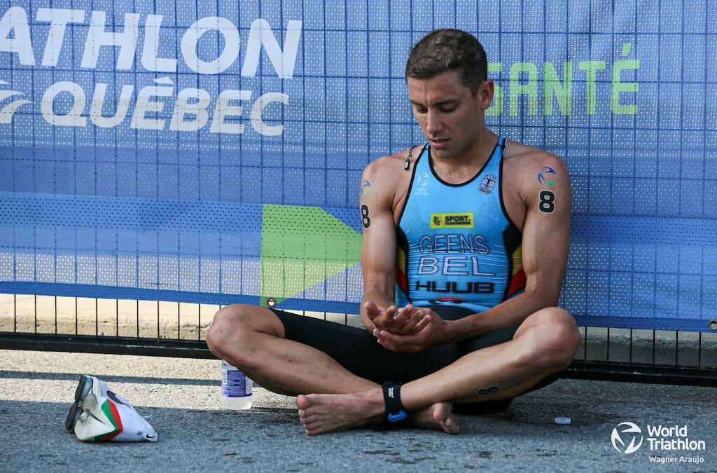 Einde seizoen voor Jelle Geens na gebroken pols bij val in WTCS triatlon van Montreal