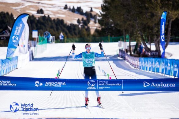 De Russische Anna Medvedeva wint het WK winterduatlon in Andorra