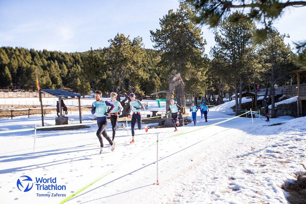 Ian Pennekamp loopt in 2de positie op het WK winterduatlon in Andorra