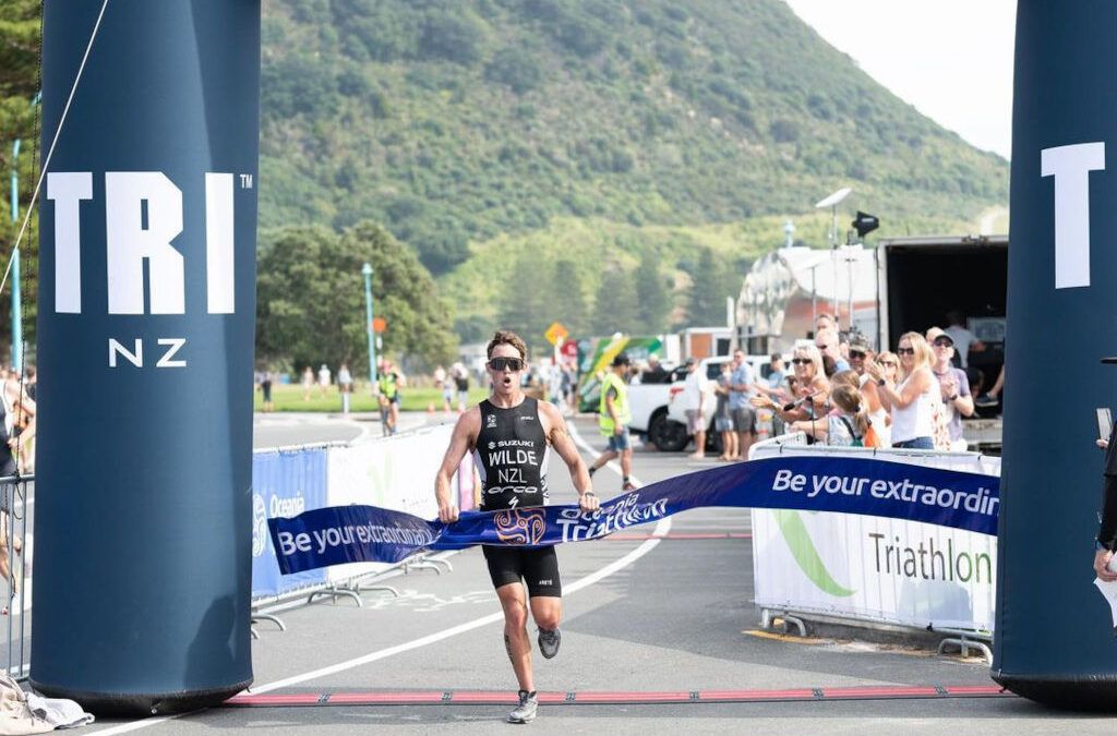 Opnieuw zege voor Hayden Wilde in Oceania Triathlon Cup, Hanne De Vet achtste